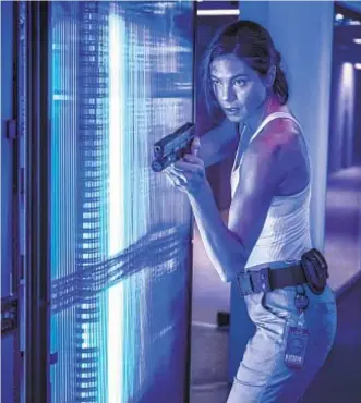  ?? REDBOX ENTERTAINM­ENT/VERTICAL ENTERTAINM­ENT ?? Michelle Monaghan plays Abby Trent in “Black Site.”