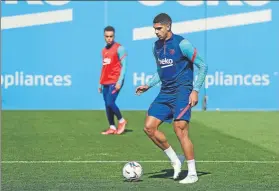  ?? FOTO: FCB ?? Ronald Araujo volvió a ser titular el sábado después de más de dos meses