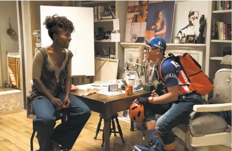  ?? David Lee / Netflix ?? DeWanda Wise is Nola Darling and Anthony Ramos is Mars Blackmon in “She’s Gotta Have It” on Netflix.