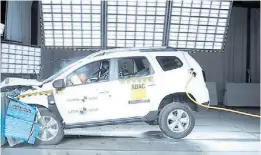  ??  ?? Latin NCAP. Las pruebas se realizaron sobre una unidad brasileña.