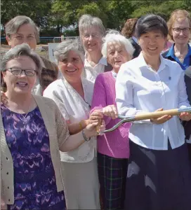  ??  ?? Members of the Columban Sisters.