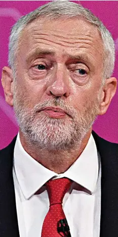  ??  ?? All at sea: Corbyn struggles under scrutiny