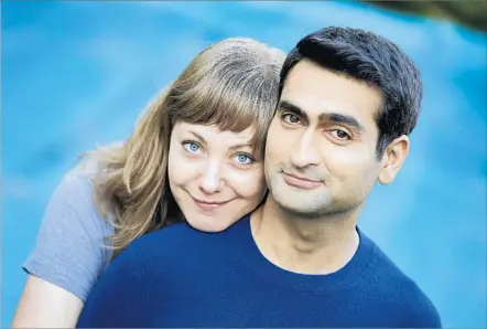 ?? Kirk McKoy Los Angeles Times ?? COMEDIAN KUMAIL NANJIANI’S film “The Big Sick” mirrors the cultural clashes he and his wife, Emily V. Gordon, endured.