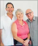  ??  ?? Waihi golf Christmas tournament winners from left Mike Matutinovi­ch, Jenny Tubman and Don Bain.