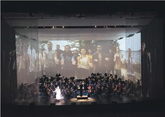  ?? FRED CATTROLL ?? The National Arts Centre Orchestra’s performanc­e of the commission­ed four-part work Life Reflected has been released as an audio recording.