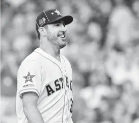  ?? Jason Miller / Getty Images ?? Tuesday’s All-Star Game, during which Justin Verlander threw a scoreless inning, was more to his liking with only two home runs hit in the AL’s 4-3 victory.