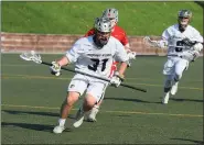  ?? AUSTIN HERTZOG - MEDIANEWS GROUP ?? Spring-Ford’s Blake Terrizzi is unsure if he will continue his lacrosse career at RPI.