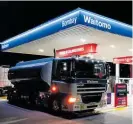  ?? ?? The first four hydrogen fuel stops in Waitomo Group’s planned national network will give it 95 per cent coverage of the North Island’s main freight routes.