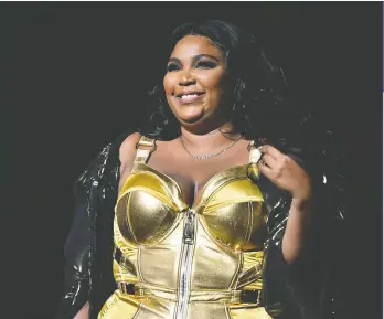  ?? THEO WARGO/GETTY IMAGES ?? Truth Hurts singer Lizzo is nominated for eight Grammys — the most for any artist.