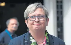  ??  ?? Edinburgh South West MSP Joanna Cherry.