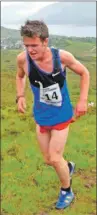  ??  ?? HARD WORK: Steven taking part in the track and field event in
Inverness in May.