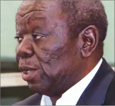  ??  ?? Morgan Tsvangirai