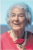  ?? FOTO: DPA ?? Die britische Schriftste­llerin Judith Kerr.