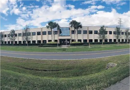  ?? ENTERTAINM­ENT BENEFITS GROUP ?? Entertainm­ent Benefits Group purchased this 45,000-square-foot office building off Internatio­nal Drive and will upgrade offices there.