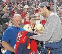  ?? JOEL AUERBACH/AP ?? Roberto Luongo was the main reason the Panthers played in an NHL-high 48 games decided by one goal, and for the team’s goalsagain­st-average moving from 29th in the league to 16th this year.