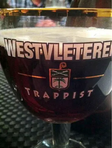  ??  ?? Premium: Westvleter­en Trappist ale is considered by many to be the best beer in the world.
