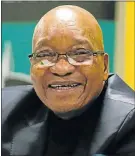  ??  ?? EXIT STRATEGY: Pressure is being put on Jacob Zuma to resign from office