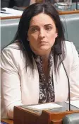  ??  ?? Labor MP Emma Husar