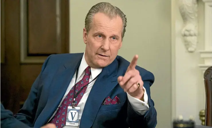  ??  ?? Jeff Daniels believes the events depicted in The Looming Tower still have relevance for 2018.