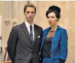  ??  ?? Swinging Sixties: Matthew Good and Vanessa Kirby as Tony and Margaret