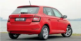  ??  ?? While not as roomy inside as its newer siblings, the Fabia is still an accomplish­ed small car.