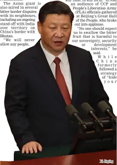  ??  ?? Xi Jinping