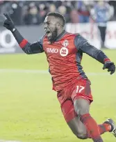  ?? CRAIG ROBERTSON/FILES ?? Toronto FC’s Jozy Altidore scored in the 65th minute of the MLS Cup final.