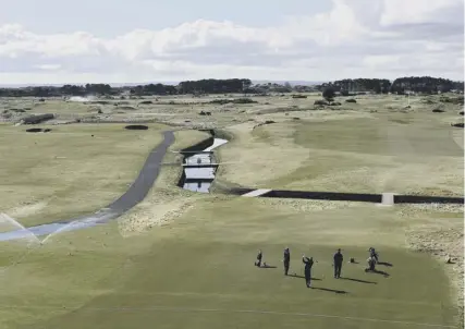  ??  ?? 0 Carnoustie is staging the Open Championsh­ip in July for the first time since 2007, when Padraig Harrington won