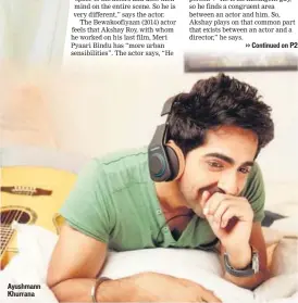  ??  ?? Ayushmann Khurrana