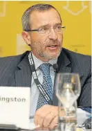  ?? /Russell Roberts ?? Primary driver: B4SA executive Martin Kingston says that the lobby group believes business is a primary driver of economic activity.