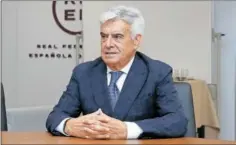 ?? ?? Pedro Rocha, presidente de la Comisión Gestora.