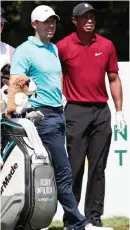  ??  ?? Rory McIlroy: We should pay tribute to Tiger Woods every day