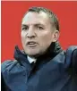  ??  ?? Brendan Rodgers