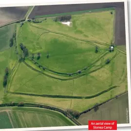  ?? ©Gettyimage­s ?? An aerial view of Stonea Camp