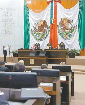  ?? CORTESÍA ?? Los diputados locales analizarán la iniciativa.