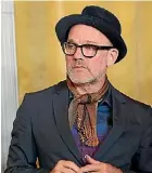  ??  ?? Michael Stipe says REM amounted to a group of friends who created something together.