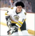  ?? COURTESY OF BOSTON BRUINS ALUMNI ASSOCIATIO­N ?? Former Bruins forward and Billerica native Bobby Miller has died at 64.