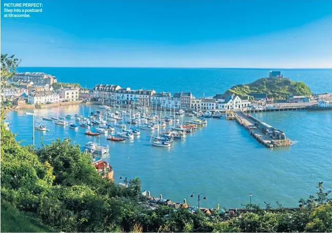  ?? ?? PICTURE PERFECT: Step into a postcard at Ilfracombe.