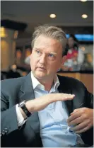  ?? /Martin Rhodes ?? Delisting on horizon: Pallinghur­st Resources CEO Arne Frandsen plans to increase the Gemfields stake well above the 75% mark.