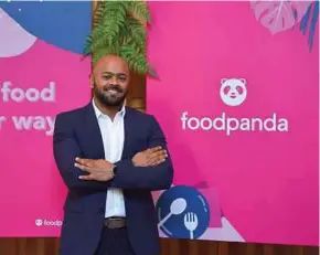  ??  ?? foodpanda Malaysia managing director Sayantan Das says more businesses and users are now open to transact digitally.