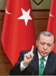  ?? Foto: afp ?? Staatspräs­ident Erdogan: Bislang wenig Auswirkung auf Tourismus.