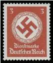  ?? ?? A 3pf stamp of general issue, showing the swastika