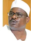  ??  ?? Senator Ndume