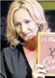  ??  ?? La escritora JK Rowling.