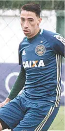  ??  ?? Rildo, 28 anos, está no Coritiba