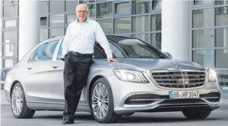  ?? FOTO: DAIMLER AG ?? Wennschon, dennschon: Hermann Storp ist