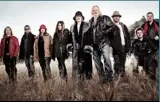  ?? ?? Alaskan Bush People’s Brown family (from left): Bear, Bam Bam, Bird, Rain, Ami, late patriarch Billy, Matt, Gabe and Noah.