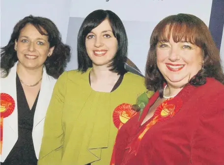  ??  ?? Sunderland MPs, from left to right, Julie Elliott, Bridget Phillipson and Sharon Hodgson.