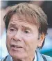  ??  ?? CLIFF Richard has announced his 101st album and it features a “duet” with Elvis Presley.
The voices of the veteran British singer (right) and the King of Rock’n’Roll can be heard on one of 15 tracks on the new album, due out in November.
News of the...