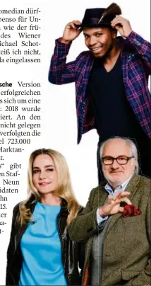  ?? ORF (6) ?? Die fünf bislang bekannten Kandidaten (von links): Stefan Petzner, Martin Leutgeb, Nicole Wesner, Soso Mugiraneza und Michael Schottenbe­rg